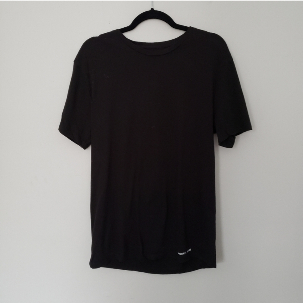 L michael kors black t shirt 100% cotton